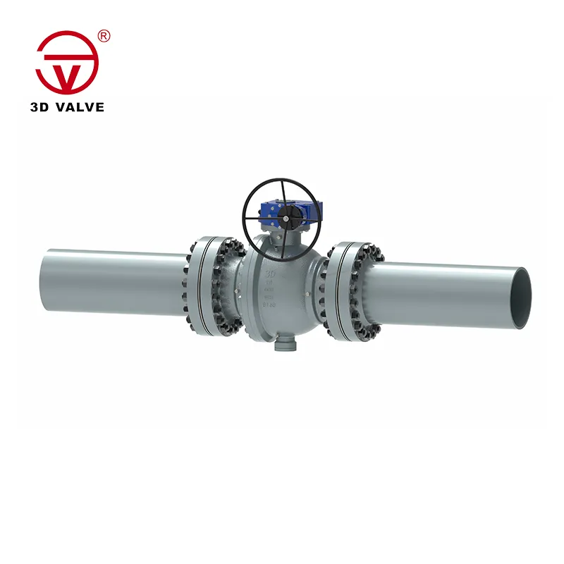 Injap Bebibir Keluli Tuang Saluran Paip