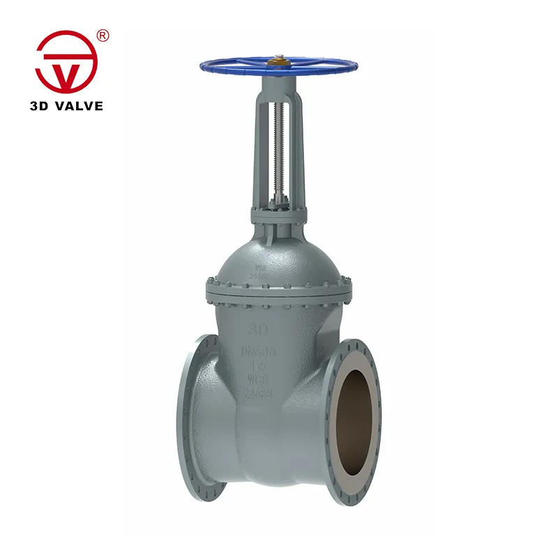 Injap Pintu Manual Keluli Karbon Standard Rusia